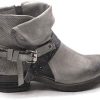Angkorly - Chaussure Mode Bottine Motard Motarde Moto réversible Rock Femme lanière Boucle imprimé Serpent Talon Bloc 3.5 CM