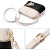 41tGsUV8lJL._AC_.jpg Sac a Main Femme Sac Bandouliere Sac élégant en PU Cuir Sacs Fourre-tout Sacs Portés Main de 3 pièces (A-beige-noir)