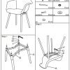 Lot de 2/4/6 chaises de salle à manger style moderne en lin patchwork avec pieds en hêtre massif pour chambre à coucher, cuisine, salon (bleu, 2)