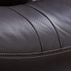 Kijng FurnLAB Throne Fauteuil de bureau ergonomique en cuir véritable Marron