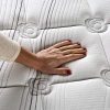 Matelas Soft Confort 140x190 cm de Ressorts Ensachés, 22 cm de Hauteur, Reversible, indépendance de Couchage, Fermeté Moyenne-Haute, Grande durabilité.
