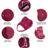 512GtA4tRhL._AC_.jpg NOTAG Sac à Main Femmes, Multi Poches Sac Bandoulière Imperméable en Nylon Sac Cabas avec Voyage