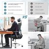 518kMO40dTL._AC_.jpg MFAVOUR Chaise de Bureau Grande Taille, Fauteuil Bureau Ergonomique, Siège Grande Confortable avec 3D Accoudoir, Dossier Confortable de Design S, pour 158-180cm