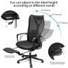 51CdKHW6fUS._AC_.jpg MFAVOUR Chaise de Bureau, Fauteuil de Bureau Ergonomique, Chaise Ergonomique avec Repose-Pied, Fauteuil Idéal pour La Sieste, Charge 130KG Max - MFV 42