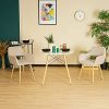 MEUBLE COSY Lot de 2 Chaise de Salle à Manger Scandinave Fauteuil de Salon Cuisine Bureau