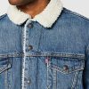 Levi's Type 3 Sherpa Trucker Veste en Jean Homme