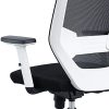 51TLuDcjObS._AC_.jpg Rocada | Chaise de Bureau Ergonomique, Confortable | Fauteuil de Pivotant en Maille Avoir Soutien Lombaire et Accoudoir Réglable | Bleu