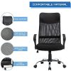 51sUjRZ6nGL._AC_.jpg STmeng Liberty T36P Chaise de Bureau Ergonomique en Maille, Chaise de Jeu pour Ordinateur à Hauteur réglable avec Appui-tête pour Le Dos, Coussin de siège en Latex Respirant