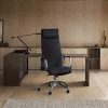 51yoBoN7NJL._AC_.jpg hjh OFFICE 600900 Fauteuil de bureau cuir véritable Nappa ASPERA 20 Fauteuil de direction cuir, dossier haut & appui-tête