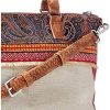 Desigual Fabric Hand Bag, Handbag Femme, Marron, Taille Unique
