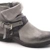 Angkorly - Chaussure Mode Bottine Motard Motarde Moto réversible Rock Femme lanière Boucle imprimé Serpent Talon Bloc 3.5 CM