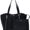 Guess Naya Trap Tote, Bags Cross Body Femme, Noir, Taille Guess Naya Trap Tote, Bags Cross Body Femme, Noir, Taille Unique