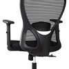 Intimate WM Heart Chaise de Bureau, Fauteuil de Bureau en Maille, Chaise de Bureau Ergonomique, avec Accoudoirs et Appui-tête Ajustables,Soutien Lombaire Ajustable, Noir