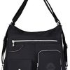 NOTAG Sac à Main Femmes, Multi Poches Sac Bandoulière Imperméable NOTAG Sac à Main Femmes, Multi Poches Sac Bandoulière Imperméable en Nylon Sac Cabas avec Voyage