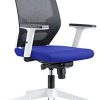 Rocada | Chaise de Bureau Ergonomique, Confortable | Fauteuil de Rocada | Chaise de Bureau Ergonomique, Confortable | Fauteuil de Pivotant en Maille Avoir Soutien Lombaire et Accoudoir Réglable | Bleu