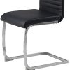 31jVOpvwL._AC_.jpg Albatros chaise cantilever BURANO Lot de 2 chaises, noir, testé par SGS