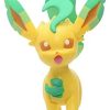 312nFYMOV-L._AC_.jpg Bandai Battle-Phyllali (Leafeon) -Figurine articulée 8 cm-Pokémon Pelage Beige et Vert, JW0136