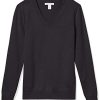 315eE0pk3VL._AC_.jpg Amazon Essentials Pull à Manches Longues et col en V 100% Coton Femme
