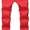 YLYL Homme Jeans Denim Jeans DéChiré Stretch Slim Fit Pantalon Relaxed Ripped Jeans Jean Pour Homme Denim Pants Jeans Jean Coupe Slim Classique Foncé