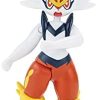 31NtBVGlSBL._AC_.jpg Figurine Pokemon Jouet 10-12 cm, Pyrobut Cinderace – Pokemon Figurine - Nouvelle Vague 2021 - sous Licence Officielle Jouet Pokemon