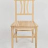 t m c s Tommychairs - Set 6 chaises Artemisia pour Cuisine, Bar et Salle à Manger, Robuste Structure en Bois de hêtre Poli, Non traité, 100% Naturel et Assise en Bois