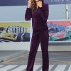 410mxm3gyZL._AC_.jpg MessBebe Survêtement Femme Ensembles Sportswear Sweat Capuche Suit Pull à Capuche avec Poches + Pantalon Joggers Casual Confortable 2 Pics Jogging Pyjama d'intérieur