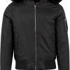 41BAyOSNUhL._AC_.jpg Urban Classics Veste Bomber d'hiver Blouson avec Col en Fausse Fourrure Amovible, Poignets Élastiqués, Plusieurs Couleurs Disponibles, Black, Navy & Olive, Taille S-XXL pour Homme