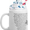 Mug Humour Tasse cadeau amour avec texte chiant et trèfle à 4 feuilles porte bonheur Mug Qualité Idée Cadeau Originale drôle Anniversaire Noël Fête amis collegue homme femme famille