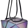 41DKh9Iqx-L._AC_.jpg Sac à main holographique géométrique Unique Iridescent Sac fourre-tout interchangeable Couleur changeant dames bourse écologique en cuir arc-en-sac à main pour les femmes grande idée cade (Colorful-1)