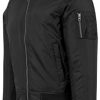 41SgdbJNMsL._AC_.jpg Urban Classics Veste Bomber d'hiver Blouson avec Col en Fausse Fourrure Amovible, Poignets Élastiqués, Plusieurs Couleurs Disponibles, Black, Navy & Olive, Taille S-XXL pour Homme