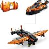 41XNVd0Ol-L._AC_.jpg LEGO 42120 Technic Aéroglisseur de Sauvetage Jeu de Construction d'un Avion, Modèle 2 en 1, pour Garçons et Filles de 8 Ans et