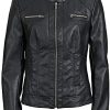41Z-KrlaMDL._AC_.jpg Only Bandit PU Biker Blouson Femme