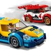 LEGO 60256 City Les Voitures de Course, Jeu de Construction avec Pilotes, Véhicules de Rallye Jouet Enfants de 5 Ans et +