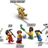 41hfoK3Ez0S._AC_.jpg LEGO 71735 Ninjago Le Tournoi des éléments Jeu de Construction avec arène de Combat et Figurine de Ninja Lloyd Or à Collectionner