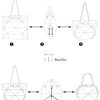 41ixfBzEybL._AC_.jpg Sac à main holographique géométrique Unique Iridescent Sac fourre-tout interchangeable Couleur changeant dames bourse écologique en cuir arc-en-sac à main pour les femmes grande idée cade (Colorful-1)