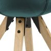 41jMwiMQTYL._AC_.jpg Marque Amazon - Movian Arendsee - Lot de 2 chaises de salle à manger, 55 x 48,5 x 85 cm, Vert
