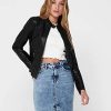 ONLY ONLMELISA Faux Leather Jacket CC OTW,