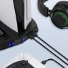 41tRno8SOVL._AC_.jpg Vertical Support pour Playstation 5, Chargeur Station Ventilateur Refroidissement pour PS5 Digital Edition/Ultra HD Contrôleur Organisateur Stockage pour Jeu USB Ports pour PS5 DualSense