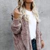 510SDpksgL._AC_.jpg Manteau Femme Hiver Cardigan à Capuche énorme Peluche Manches Longues Blouson Veste Outwear Chaud Automne Hiver Parka Hoodie