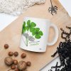 Mug Humour Tasse cadeau amour avec texte chiant et trèfle à 4 feuilles porte bonheur Mug Qualité Idée Cadeau Originale drôle Anniversaire Noël Fête amis collegue homme femme famille