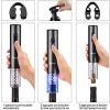 Flauno Tire Bouchon Électrique Rechargeable, Boite Cadeau avec Ouvre-Bouteille Automatique, Coupe-Capsule, Aérateur de Vin, Bouchon à Vin Vide d'air