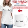 Mug Humour Amour Tasse Message drôle. Idée Cadeau Original Amis Couple Amoureux Collègue Frère Sœur Mari Femme Fiancés pour Anniversaire St Valentin Noël. Mugs le Sourire dès le Réveil