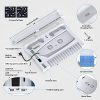51HkMr0QmlL._AC_.jpg OIVO Supporto PS5 con Ventola di Raffreddamento e Supporto per Cuffie, Ventola PS5 Raffreddamento con Ricarica Controller PS5 per Playstation 5, Accessori PS5 per Console PS5 con 15 Slot di Gioco