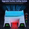 51JWPvvrEDL._AC_.jpg OIVO Support PS5 avec Ventilateur de Refroidissement pour Playstation 5, Chargeur Manette PS5 avec Indicateur LED, Station de Recharge PS5 avec Stockage 12 disques de Jeu