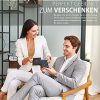 51M3-kPVk5L._AC_.jpg TRAVANDO ® Portefeuille Homme avec Pince à Billets London - 8 Rangements pour Cartes - Blocage RFID - Cadeau Parfait pour Hommes - Coffret Cadeau - Designed in Germany (Noir)