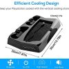 51TYxf1SOfL._AC_.jpg Vertical Support pour Playstation 5, Chargeur Station Ventilateur Refroidissement pour PS5 Digital Edition/Ultra HD Contrôleur Organisateur Stockage pour Jeu USB Ports pour PS5 DualSense