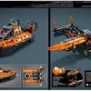 51Xi9RNfMUL._AC_.jpg LEGO 42120 Technic Aéroglisseur de Sauvetage Jeu de Construction d'un Avion, Modèle 2 en 1, pour Garçons et Filles de 8 Ans et