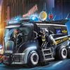 51cAhjiM2dS._AC_.jpg Playmobil - Camion Policiers d'Élite avec Sirène et Gyrophare - 9360