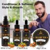 51iWQxIlHeL._AC_.jpg Kit De Coffret Coin Barbe Homme Complet Produit avec Shampoing Barbe,Huile Barbe,Peigne,Brosse a Barbe,Ciseaux,Baume a Barbe,Accessoire Barbe Kit Barbe Entretien et Soin pour Homme,Cadeaux pour Homme