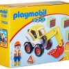 51joISGAZrL._AC_.jpg Playmobil - Pelleteuse - 70125, taille unique, Coloré